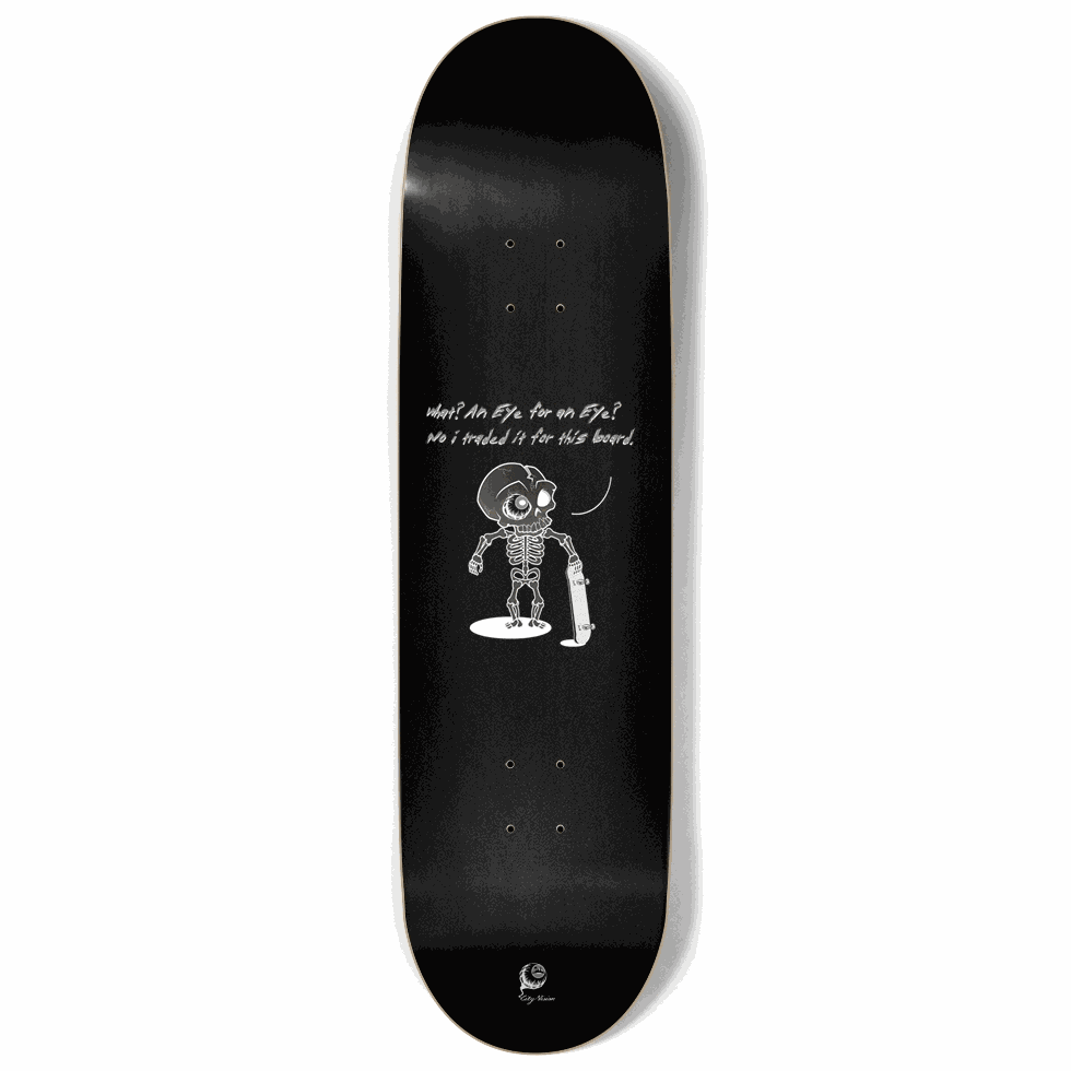 An Eye For An Eye Black 9.00 City Vision Skateboards