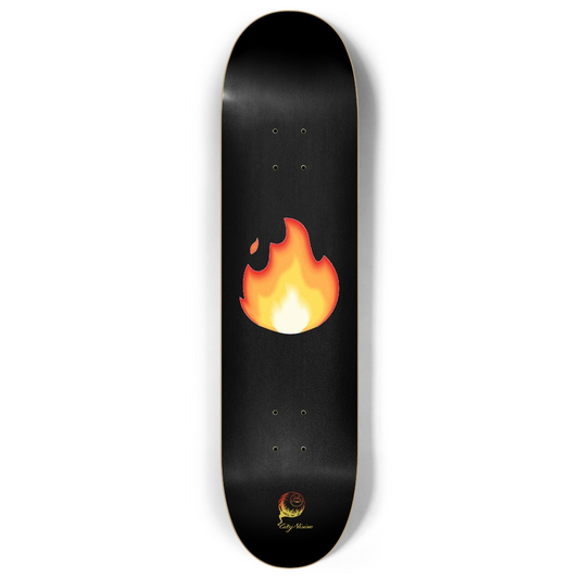 Skateboard - Fire 8.00 by City Vision Skateboards (8.00)