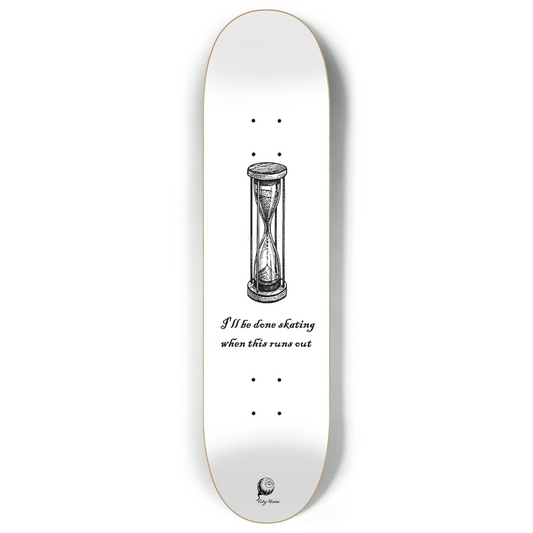 Skateboard - Hourglass 8.00 by City Vision Skateboards (8.00)
