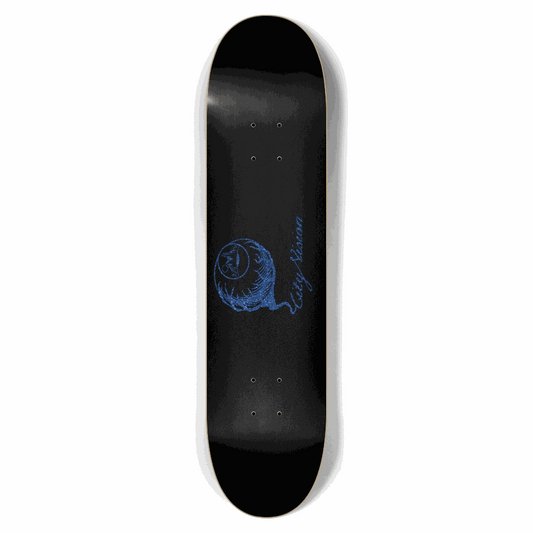 Black and Blue Glitter Logo 7.62 City Vision Skateboards