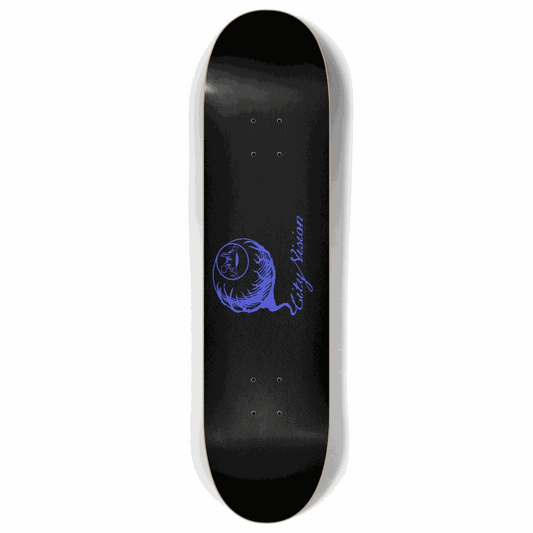 Skateboard - Black and Blue Logo 8.00 by City Vision Skateboards (8.00)
