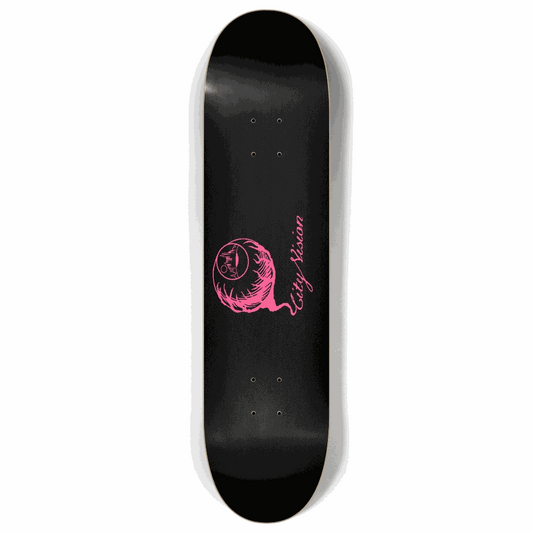 Skateboard - Black and Hot Pink Logo 8.00 by City Vision Skateboards (8.00)