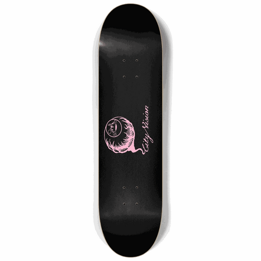 Black and Pink Logo 8.25 City Vision Skateboards