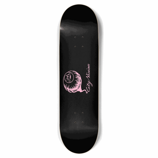 Black and Pink Logo 8.75 City Vision Skateboards