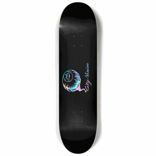 Black and Rainbow Logo 8.25 City Vision Skateboards