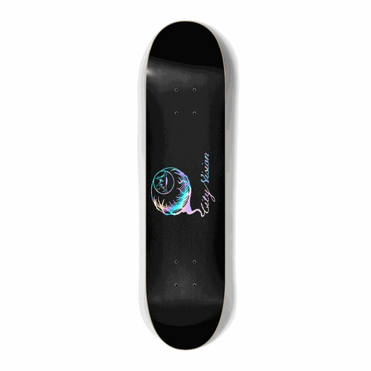 Black and Rainbow Logo Mini 7.25 City Vision Skateboards