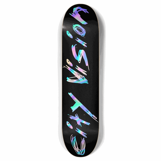 Black and Rainbow Name 7.87 City Vision Skateboards