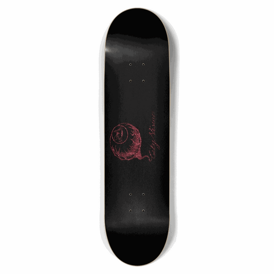 Black and Red Glitter Logo 8.50 City Vision Skateboards