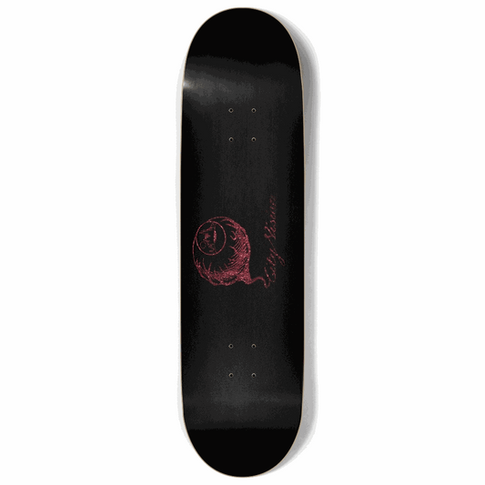 Black and Red Glitter Logo 9.00 City Vision Skateboards