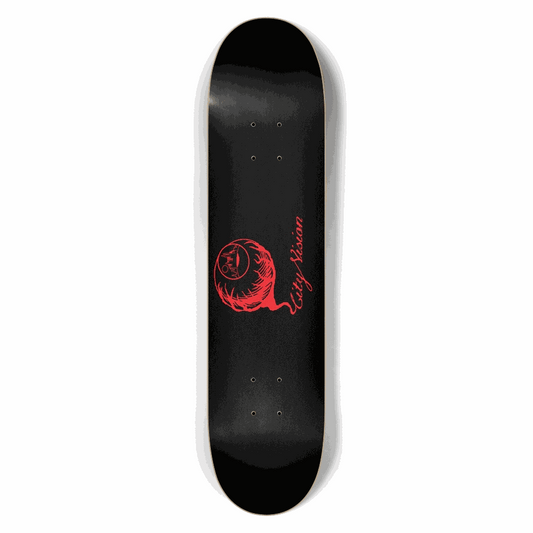 Black and Red Logo 7.50 City Vision Skateboards