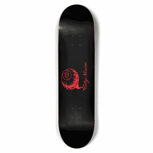 Black and Red Logo 8.50 City Vision Skateboards