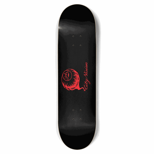 Black and Red Logo 8.75 City Vision Skateboards