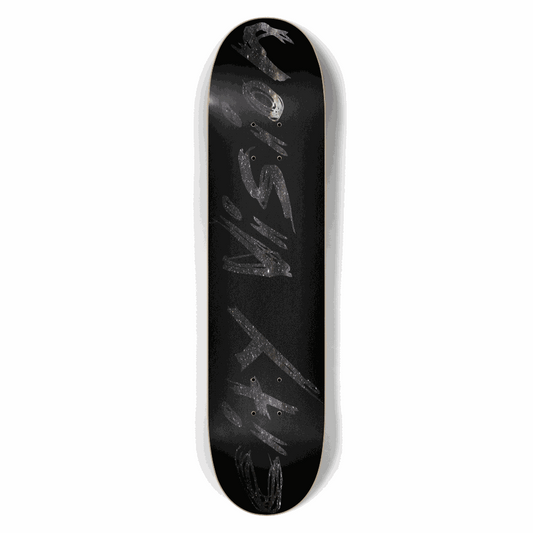 Black and Stars Name 7.50 City Vision Skateboards