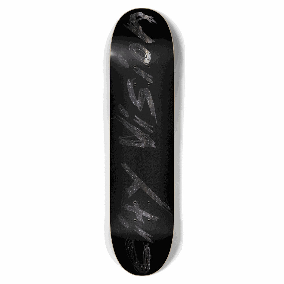 Black and Stars Name 7.62 City Vision Skateboards