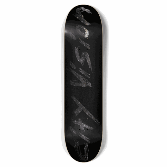 Black and Stars Name 7.75 City Vision Skateboards