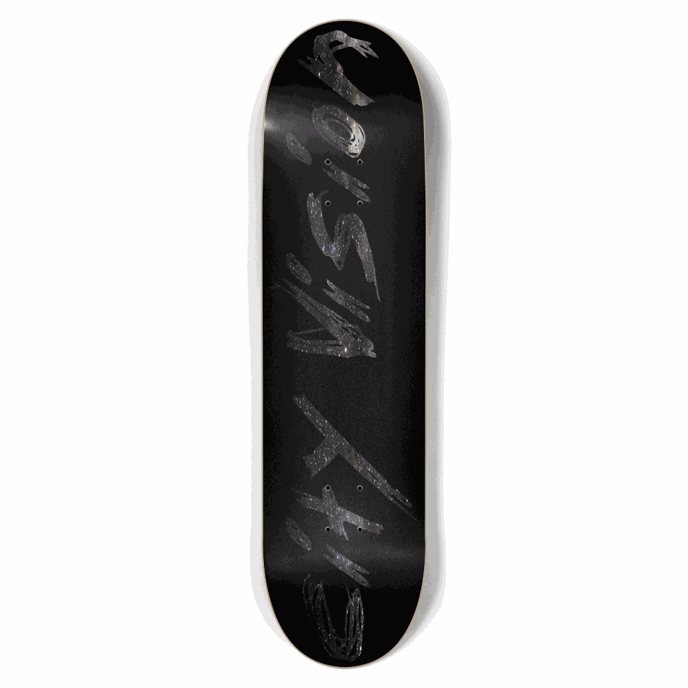 Black and Stars Name 8.50 City Vision Skateboards