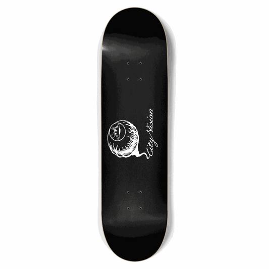 Black and White Logo 8.75 City Vision Skateboards