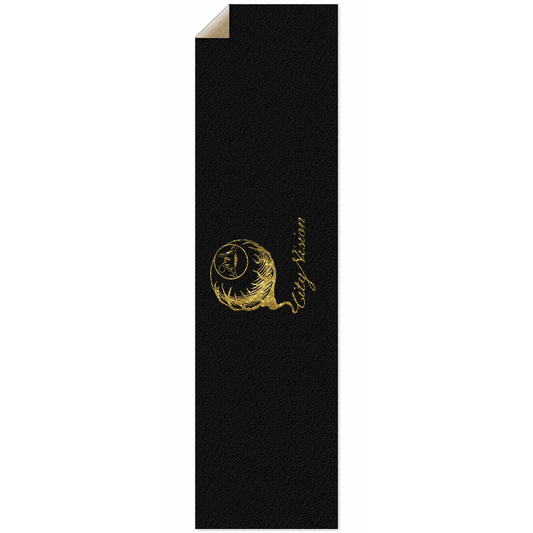 Black & Gold Glitter Logo Griptape City Vision Skateboards