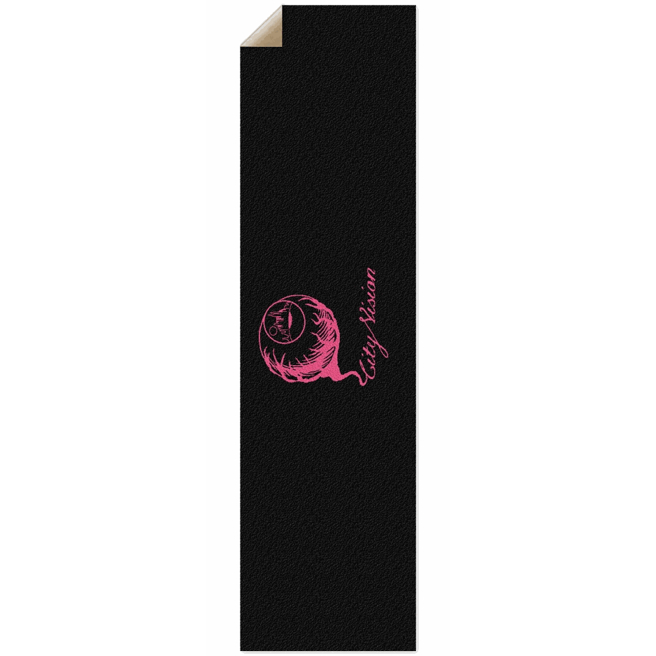 Black & Pink Logo Griptape City Vision Skateboards