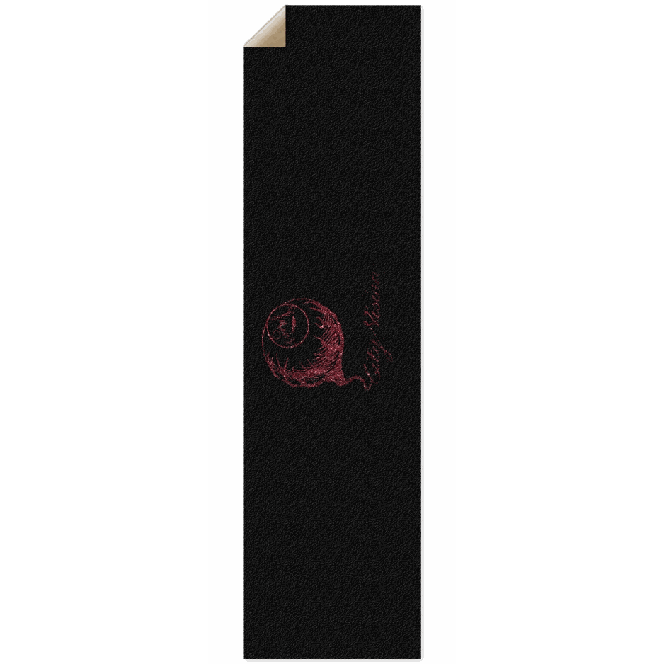 Black & Red Glitter Logo Griptape City Vision Skateboards