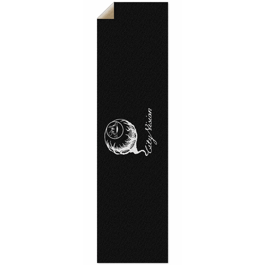 Black & White Logo Griptape City Vision Skateboards