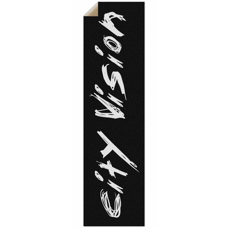 Black & White Name Griptape City Vision Skateboards