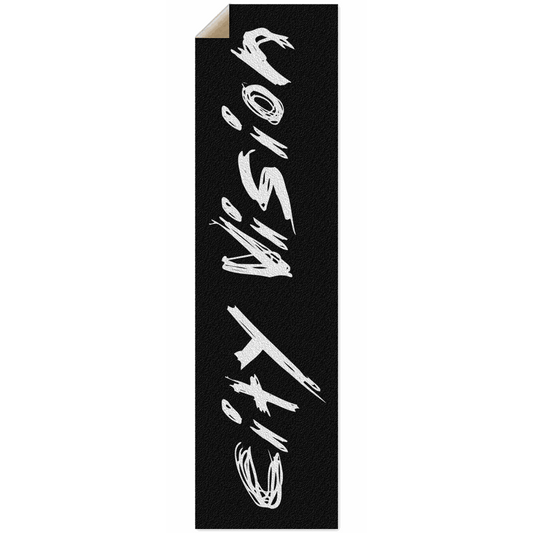Black & White Name Griptape City Vision Skateboards