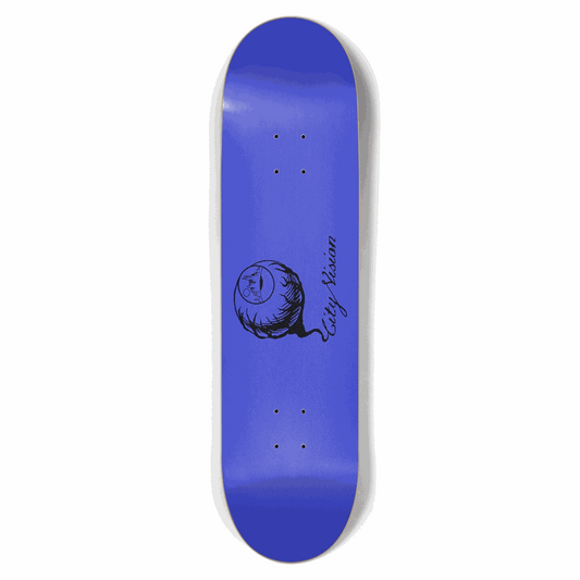 Blue and Black Logo 8.50 City Vision Skateboards