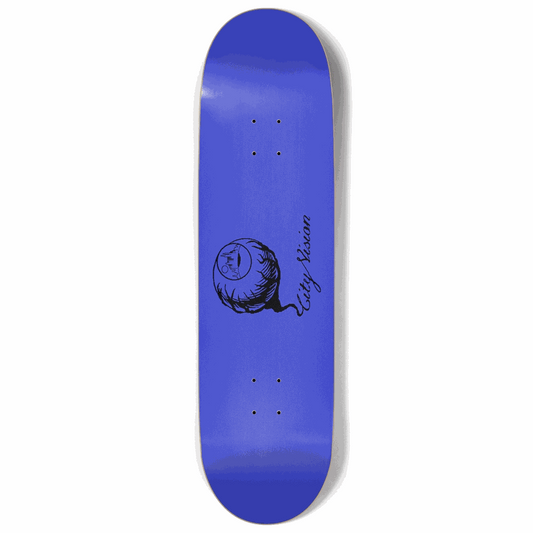 Blue and Black Logo 9.00 City Vision Skateboards