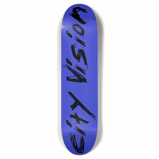 Blue and Black Name 7.87 City Vision Skateboards  City Vision Skateboards 7.87