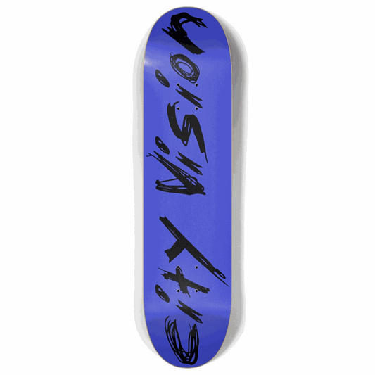 Blue and Black Name 8.00 City Vision Skateboards  City Vision Skateboards 8.00