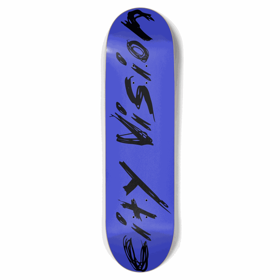 Blue and Black Name 8.75 City Vision Skateboards  City Vision Skateboards 8.75