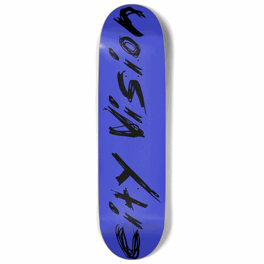 Blue and Black Name 9.00 City Vision Skateboards  City Vision Skateboards 9.00
