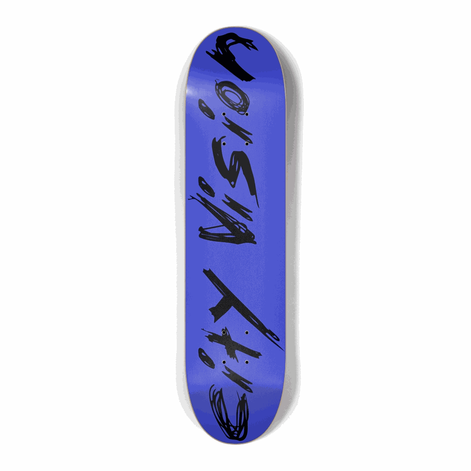 Blue and Black Name Mini 7.25 City Vision Skateboards