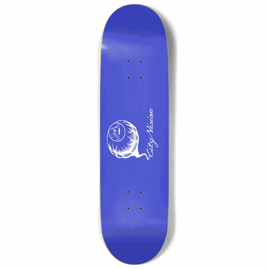 Blue and White Logo 9.00 City Vision Skateboards  City Vision Skateboards 9.00