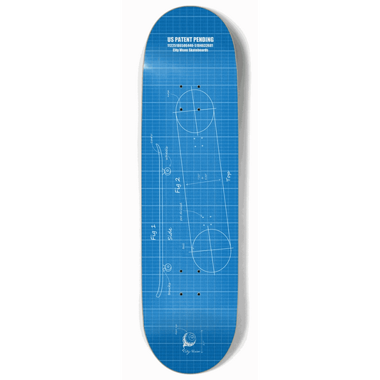 Blue Print 9.00 City Vision Skateboards