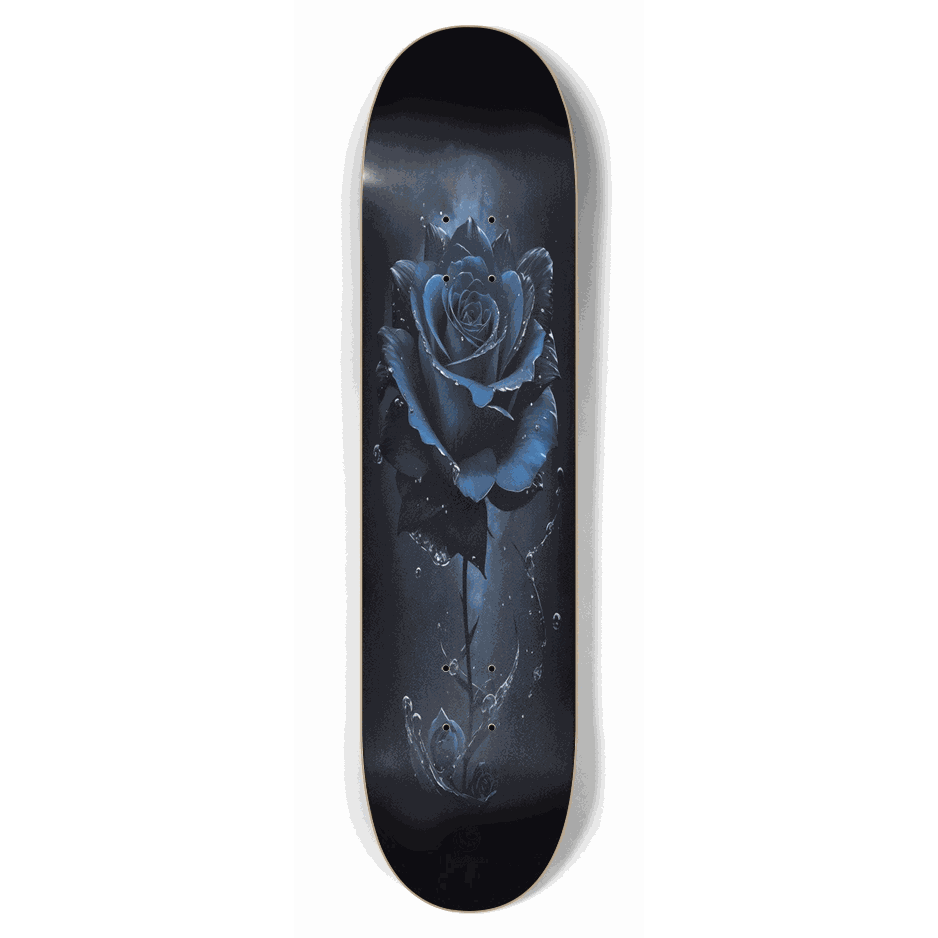 Blue Rose 7.75 City Vision Skateboards