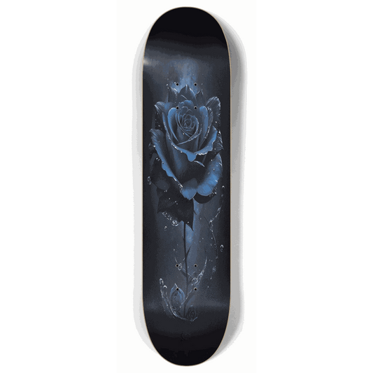 Skateboard - Blue Rose 8.00 by City Vision Skateboards (8.00)
