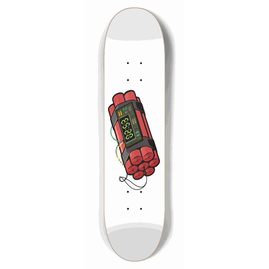 Bomb 7.62 City Vision Skateboards