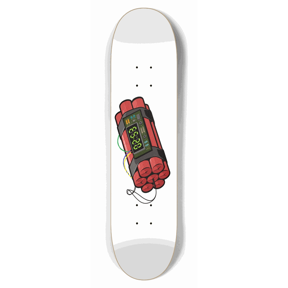 Bomb 7.75 City Vision Skateboards