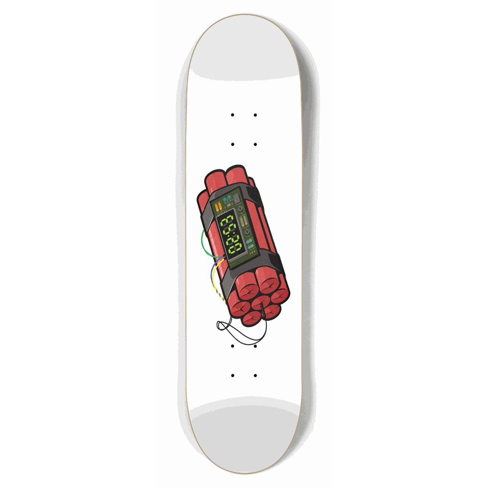 Bomb 8.50 City Vision Skateboards