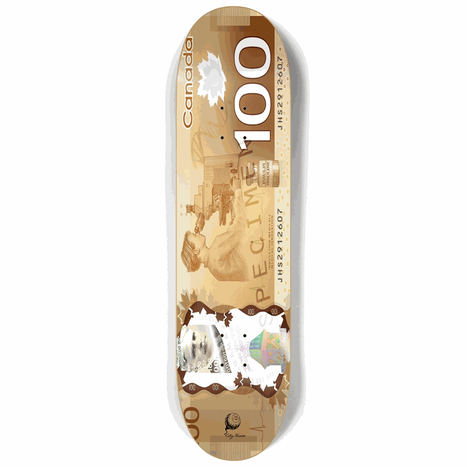 CAD 8.25 City Vision Skateboards  City Vision Skateboards 8.25