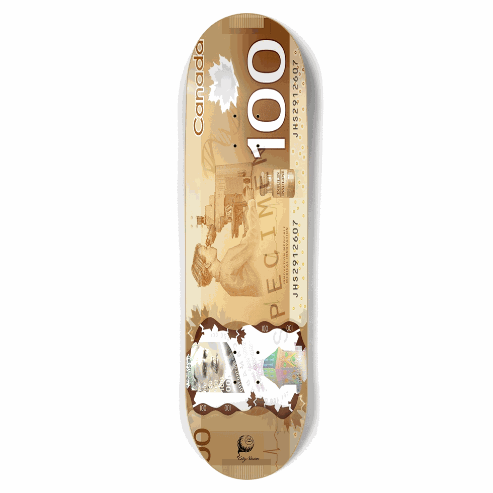 CAD 8.75 City Vision Skateboards  City Vision Skateboards 8.75