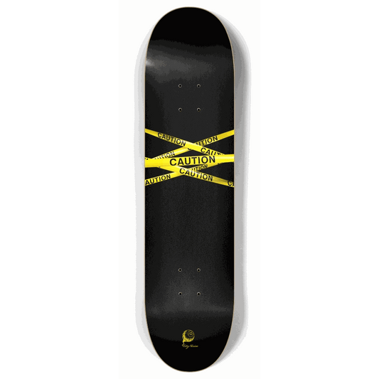 Skateboard - Caution Tape 8.00 by City Vision Skateboards (8.00)