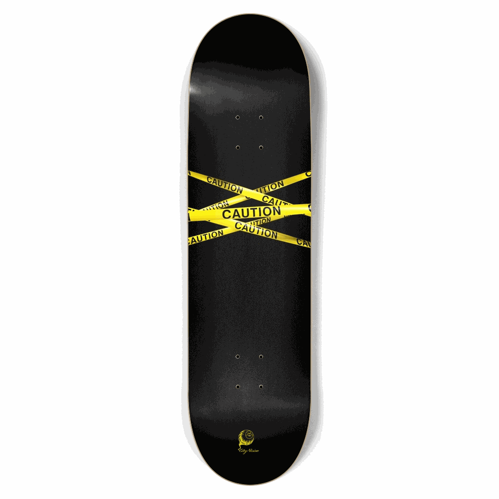Caution Tape 8.75 City Vision Skateboards