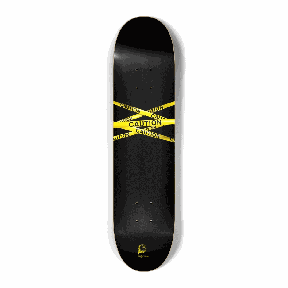 Caution Tape Mini 7.25 City Vision Skateboards