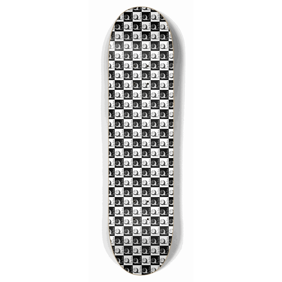 Checkered Logo 7.87 City Vision Skateboards