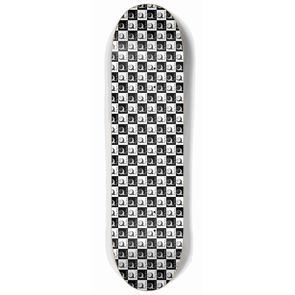 Checkered Logo 8.25 City Vision Skateboards