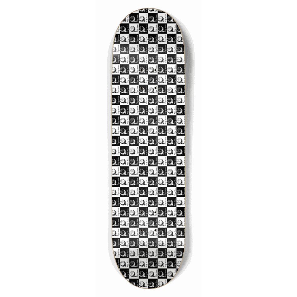 Checkered Logo 8.75 City Vision Skateboards