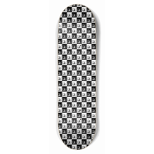 Checkered Logo 8.75 City Vision Skateboards